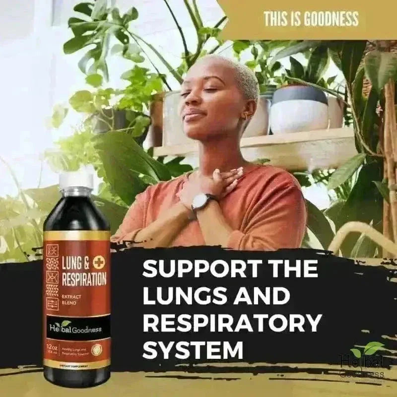 Lungs & Respiration 15X Liquid Extract – Natural Respiratory Support Supplement | Herbal Goodness Liquid Extract Herbal Goodness 