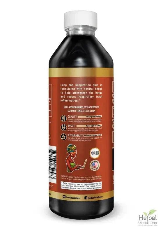 Lungs & Respiration 15X Liquid Extract – Natural Respiratory Support Supplement | Herbal Goodness Liquid Extract Herbal Goodness 