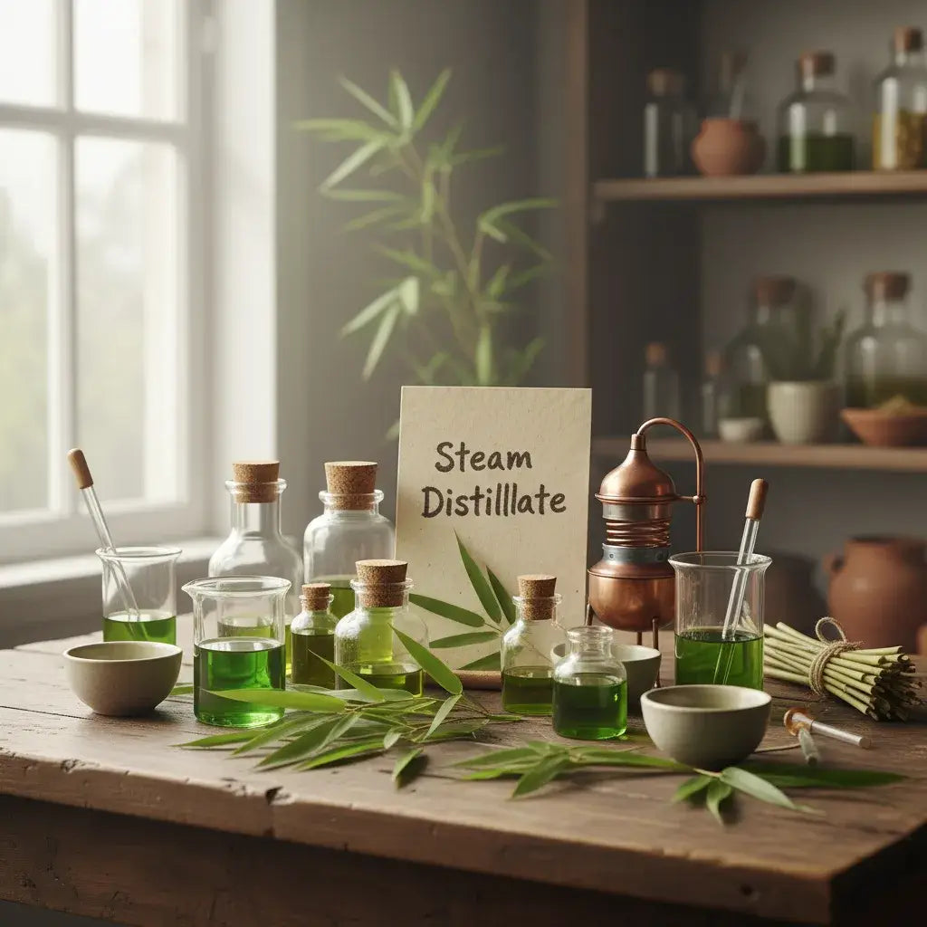 fresh bamboo leaf extract skin