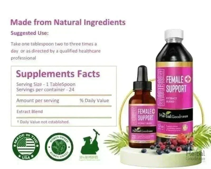 Female Support - Liquid Extract Liquid Extract Herbal Goodness 