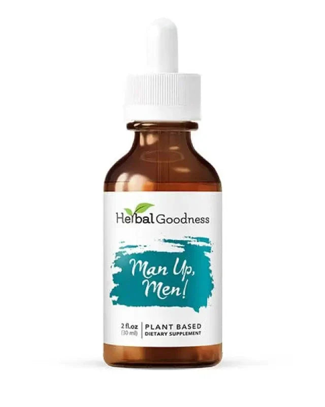Man Up Men 2fl.oz - Plant Based - Dietary Supplement, supports healthy testosterone and energy levels - Herbal Goodness Liquid Extract Herbal Goodness 