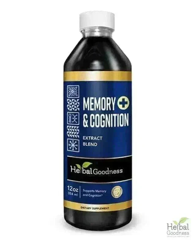 Memory and Cognition Liquid Extract Liquid Extract Herbal Goodness 12 oz 