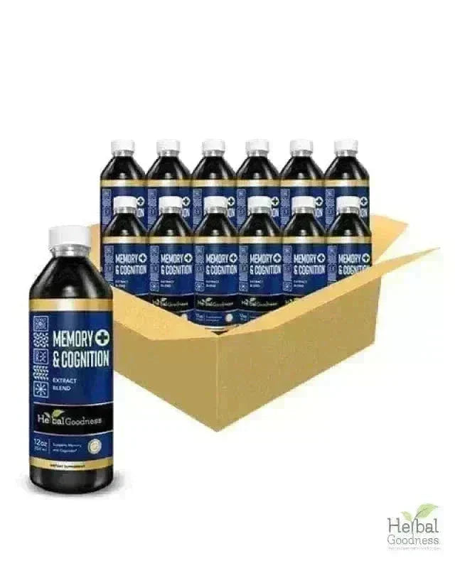Memory and Cognition - 1oz 15X Liquid Extract - Brain & Memory Liquid Extract Herbal Goodness 