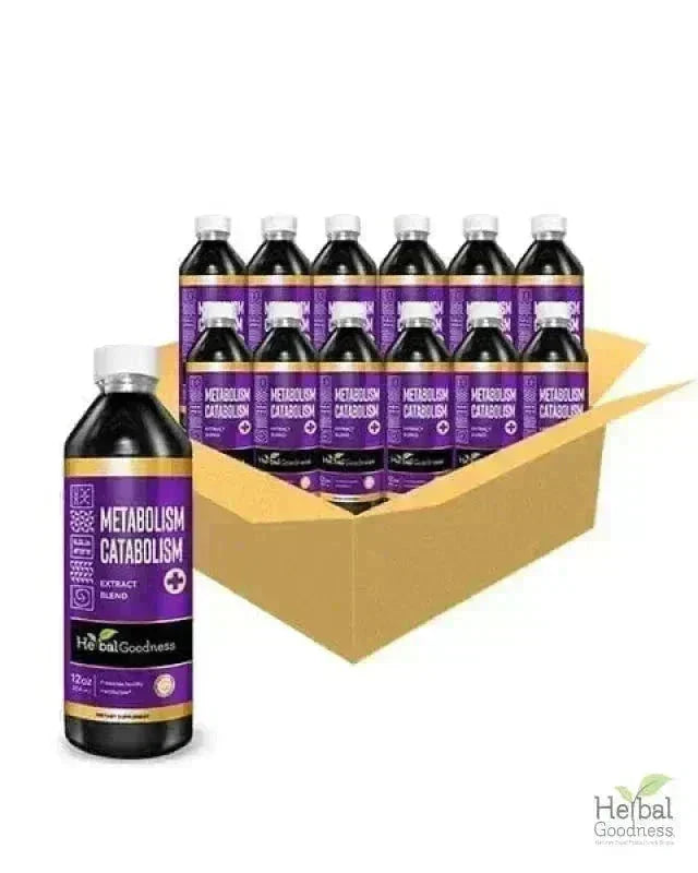 Metabolism and Catabolism Liquid Extract Liquid Extract Herbal Goodness 12 oz Case(12) 