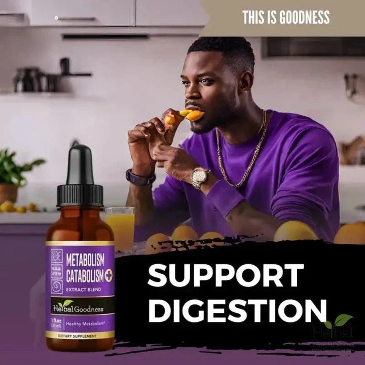 Metabolism and Catabolism Liquid Extract - Metabolism Boost, Repair, Vitality - Herbal Goodness Liquid Extract Herbal Goodness 