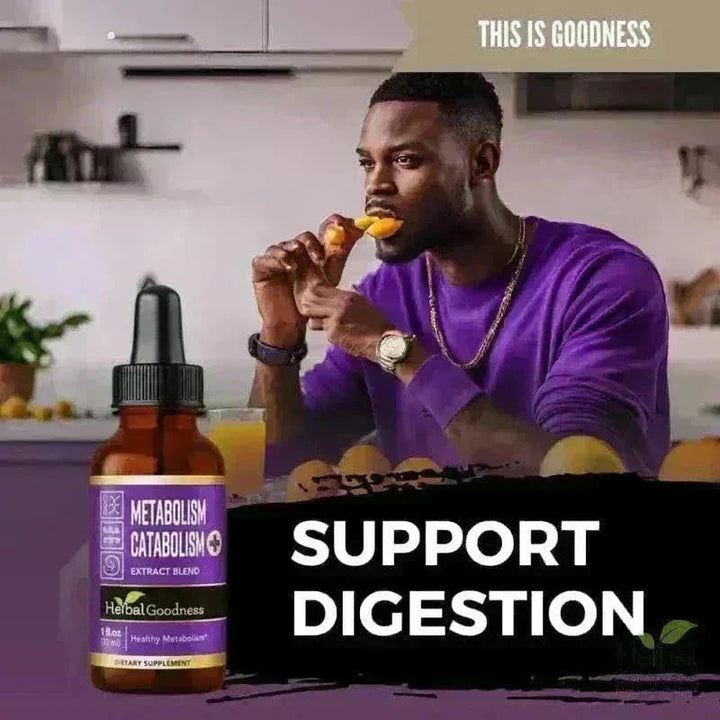 Metabolism and Catabolism - 1oz 15X Liquid Extract - Blood Sugar Liquid Extract Herbal Goodness 