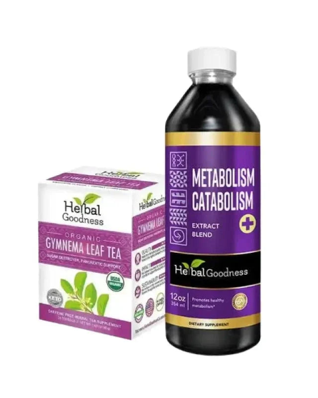 Metabolism Support Bundle – Natural Metabolic & Energy Support | Buy Online Bundle Herbal Goodness 