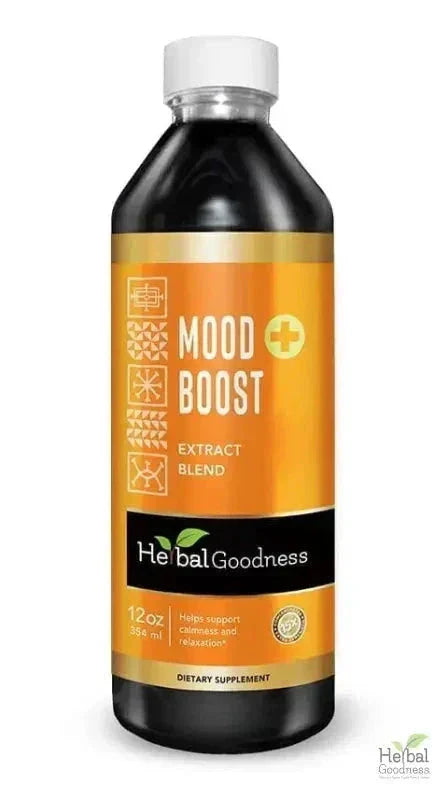 Mood Boost 15X Liquid Extract – Natural Herbal Female Mood Support | Buy Online Liquid Extract Herbal Goodness 12 oz 