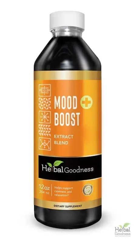 Mood Boost - 1oz 15X Liquid Extract - Female Mood Aid Liquid Extract Herbal Goodness 12 oz 