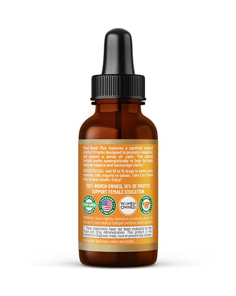Mood Boost - 1oz 15X Liquid Extract - Female Mood Aid Liquid Extract Herbal Goodness 
