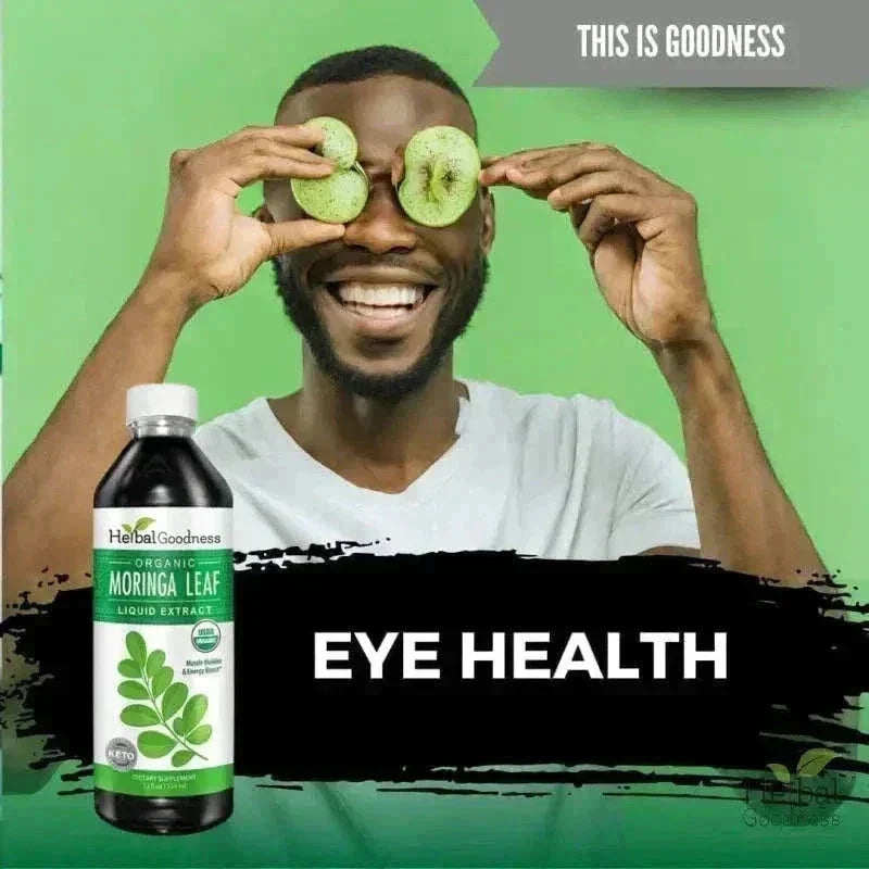 Moringa Leaf Extract Liquid - Organic - 15X Strength - Herbal Goodness Liquid Extract Herbal Goodness 