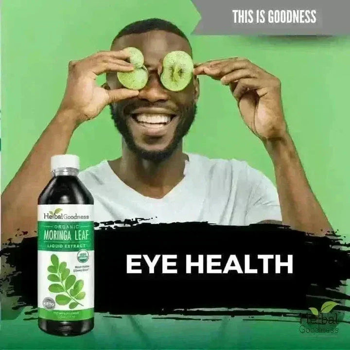 Moringa Leaf Extract - Organic 15X Liquid Extract - Immunity & Wellbeing Liquid Extract Herbal Goodness 
