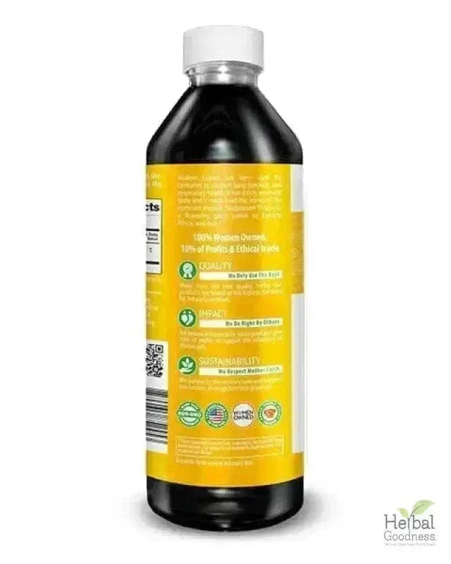 Mullein Leaf Extract Liquid - Organic - 15X Strength - Herbal Goodness Liquid Extract Herbal Goodness 