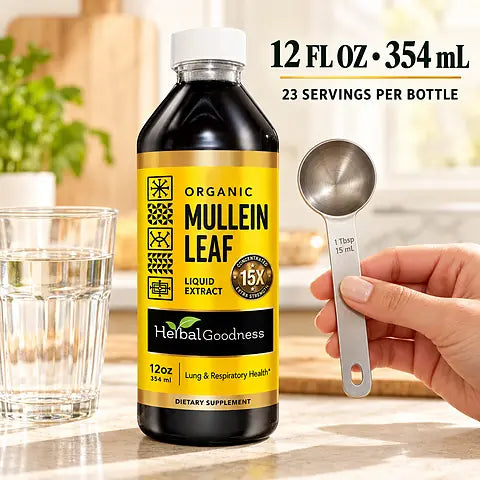 HG Mullein Liquid size guide