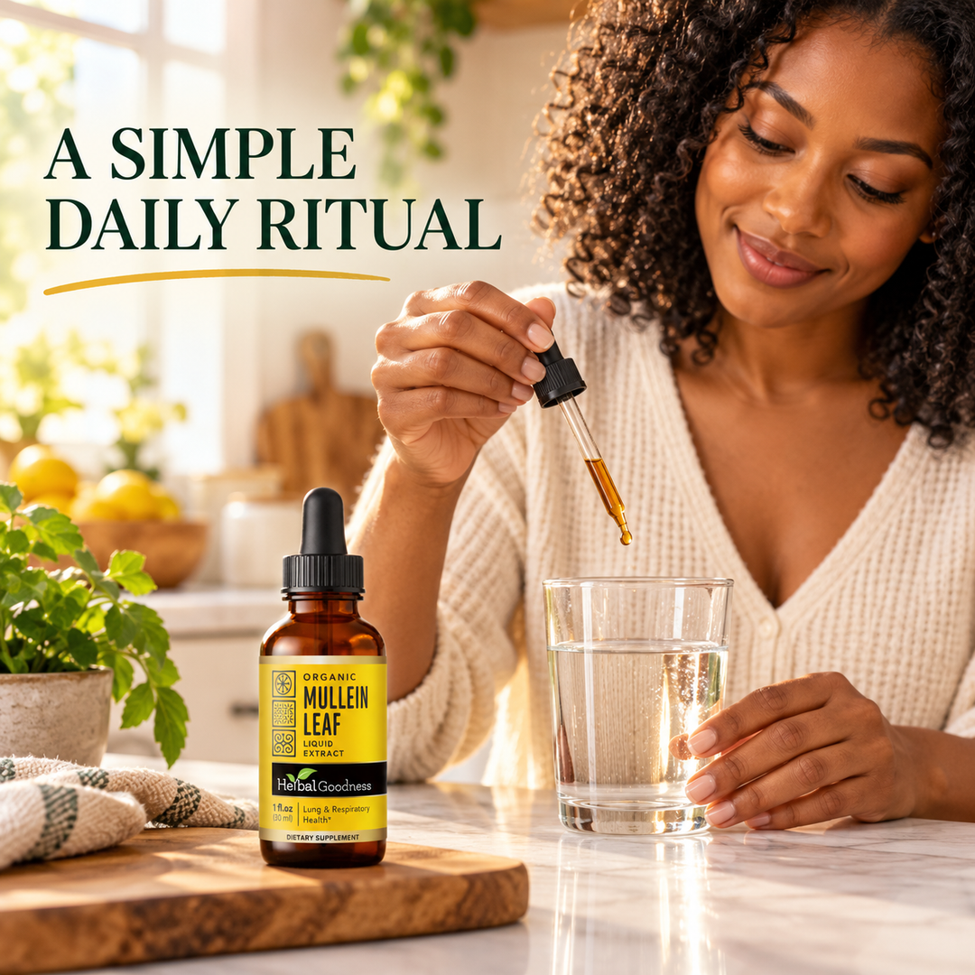 HG Mullein Leaf daily routine