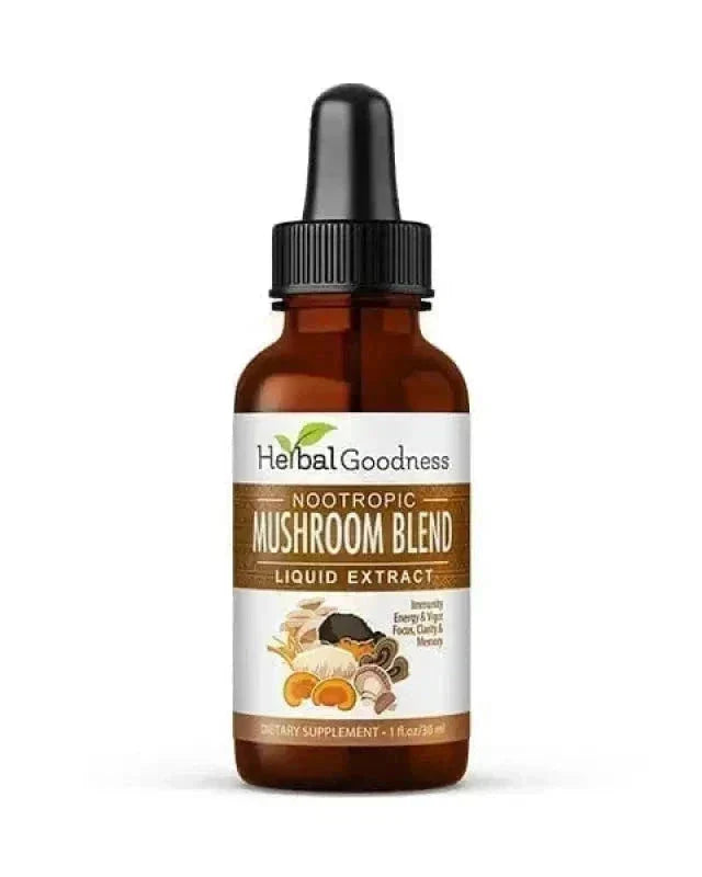 Mushroom Blend Extract - Immunity - Herbal Goodness Liquid Extract Herbal Goodness 1 oz 