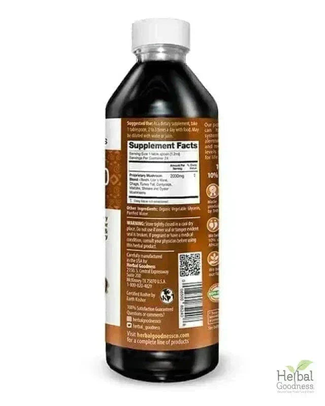 Mushroom Blend Extract - Immunity - Herbal Goodness Liquid Extract Herbal Goodness 