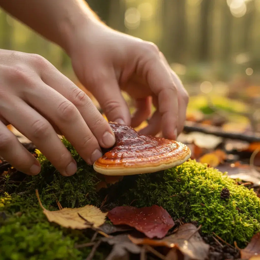 mushroom tea and supplements