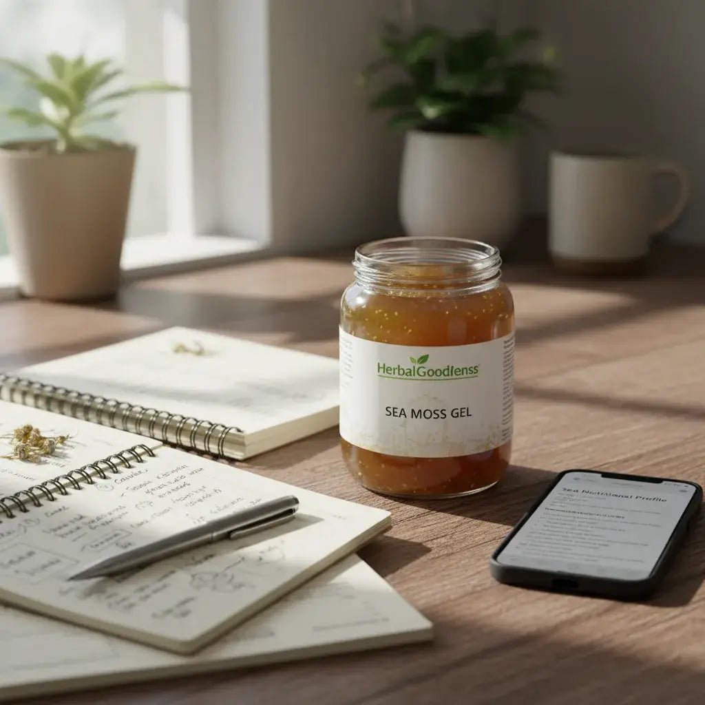 sea moss certification label