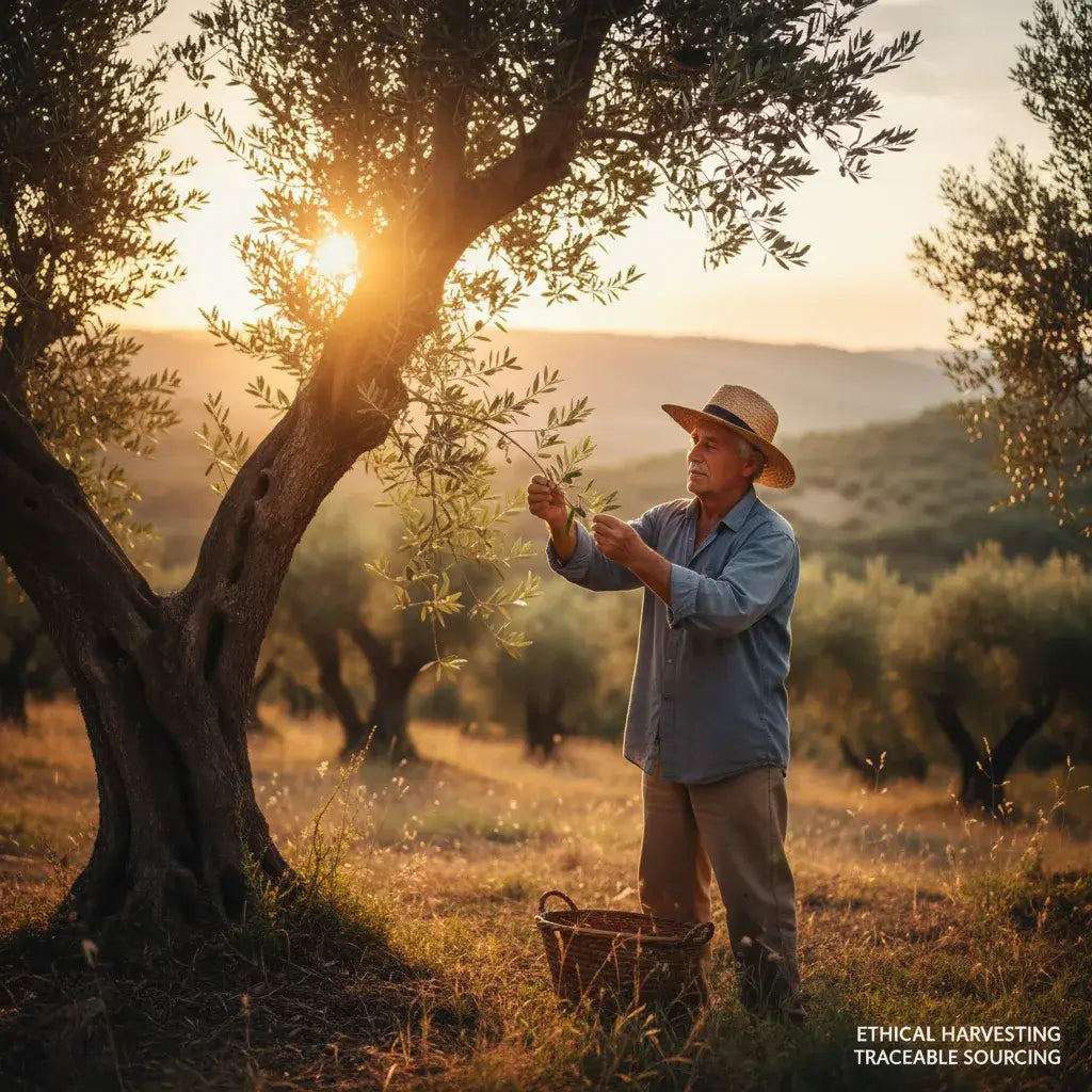 olive leaf harvest sustainable