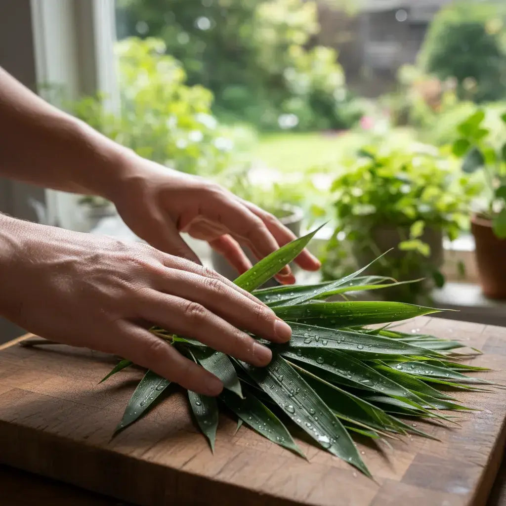 Bamboo food preparation process