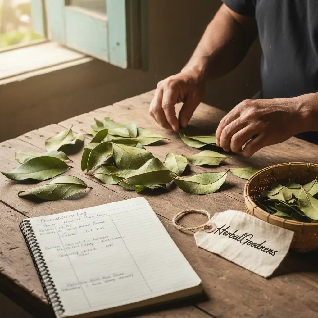 soursop leaf sample evaluation
