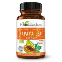 Papaya Leaf Extract - Capsules 600mg - 10X Strength