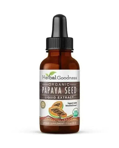 Papaya Seed Extract - Liquid 1oz - Herbal Goodness Liquid Extract Herbal Goodness Unit