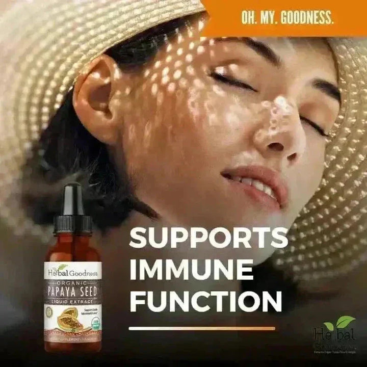 Papaya Seed - Organic 15X Liquid Extract - Colon & Gut Cleanse Liquid Extract Herbal Goodness 
