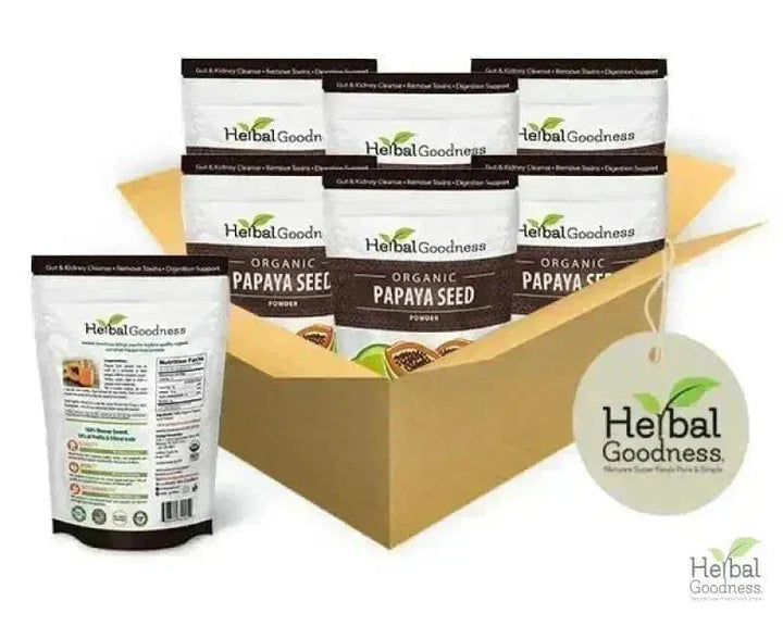 Papaya Seed Powder - Organic 4oz - Herbal Goodness Powder Herbal Goodness Case (6) 