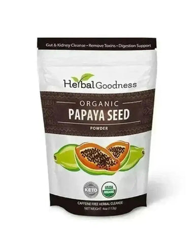 Papaya Seed Powder - Organic 4oz - Herbal Goodness Powder Herbal Goodness Unit