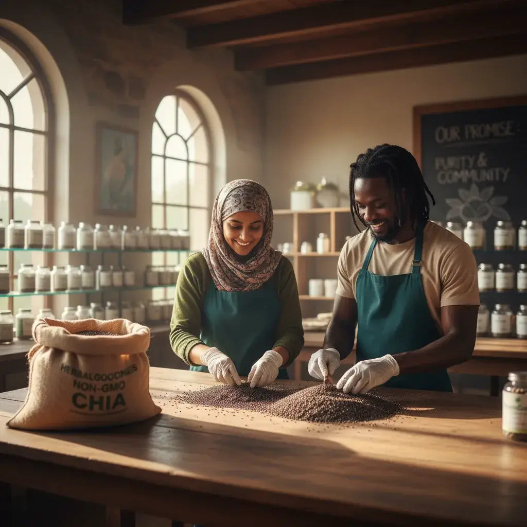 Sustainable superfood packaging