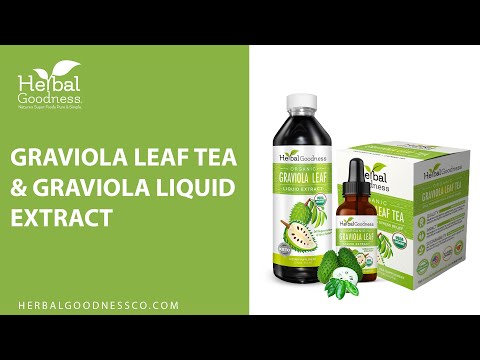 Soursop Leaf Tea Graviola Leaves - 100% Organic Immune Support by Herbal Goodness