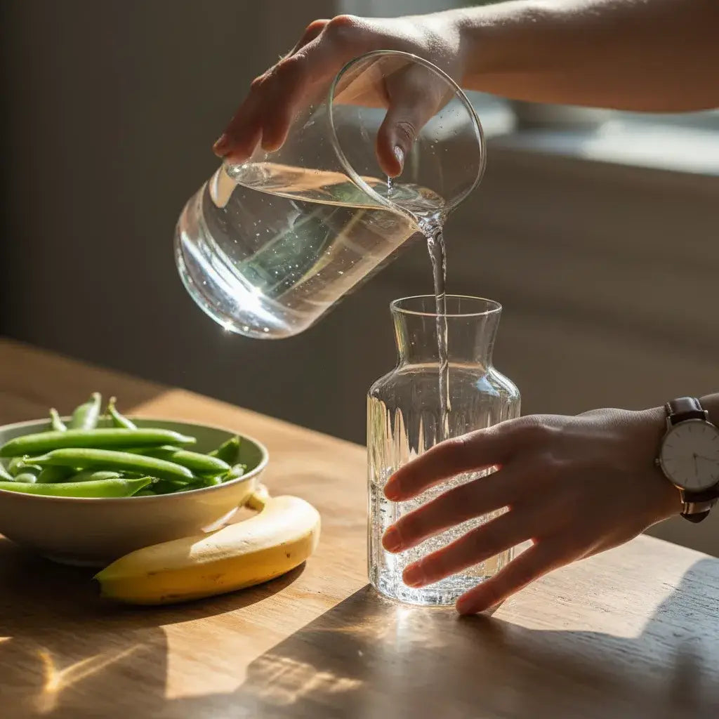 herbal plant-based teas and journaling reset