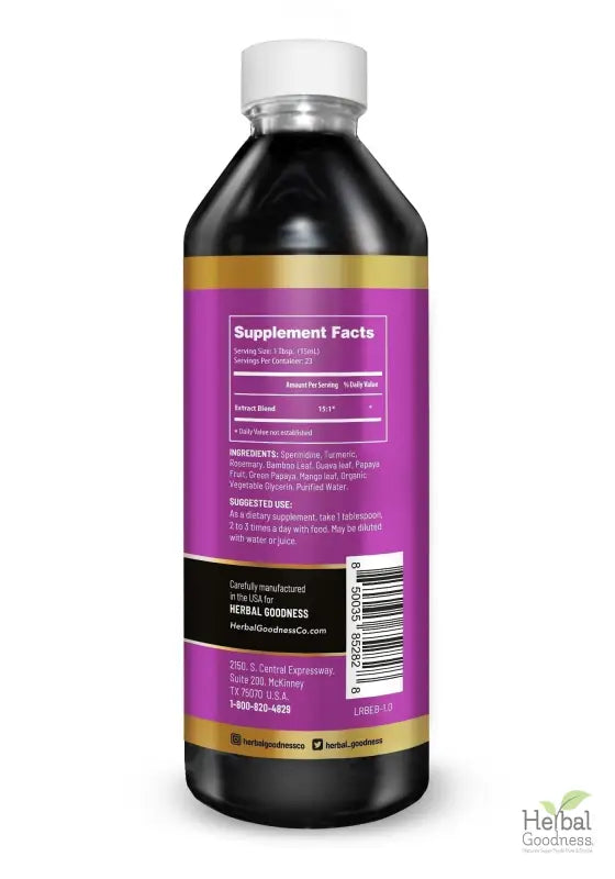 Radiance Boost - 15X Liquid Extract - Beauty From Within Liquid Extract Herbal Goodness 