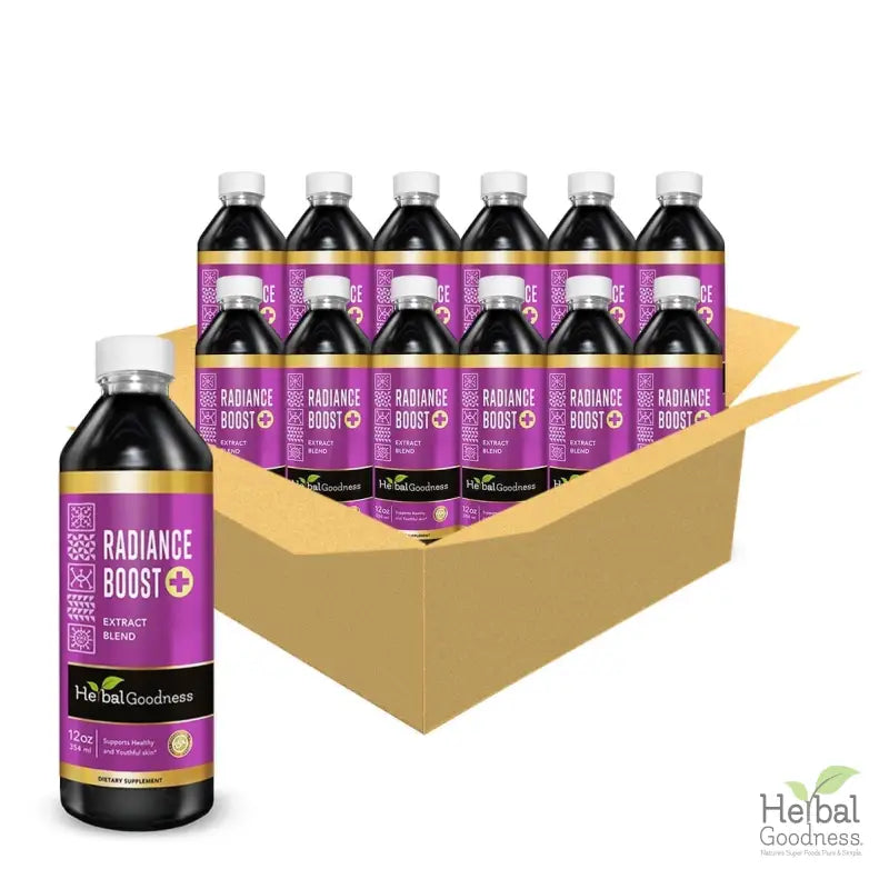 Radiance Boost - 15X Liquid Extract - Beauty From Within Liquid Extract Herbal Goodness 