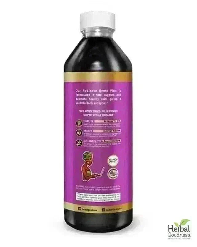 Radiance Boost - 15X Liquid Extract - Beauty From Within Liquid Extract Herbal Goodness 
