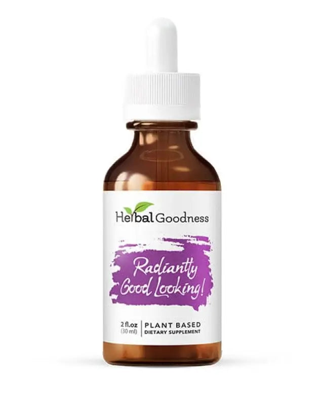 Radiantly Good Looking 2fl.oz - Plant Based - Dietary Supplement, Promote Healthy, Vibrant Skin - Herbal Goodness