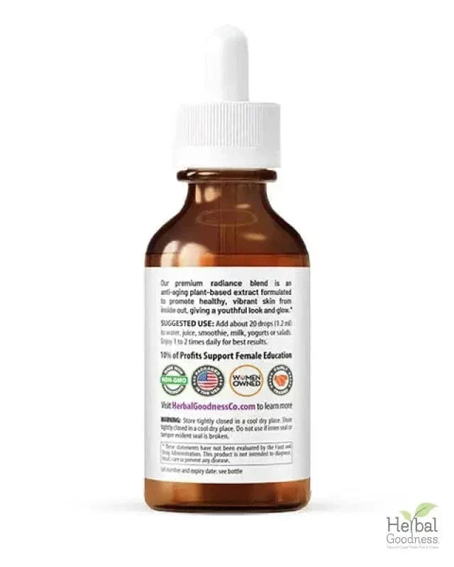 Radiantly Good Looking 2fl.oz - Plant Based - Dietary Supplement - Herbal Goodness Liquid Extract Herbal Goodness 