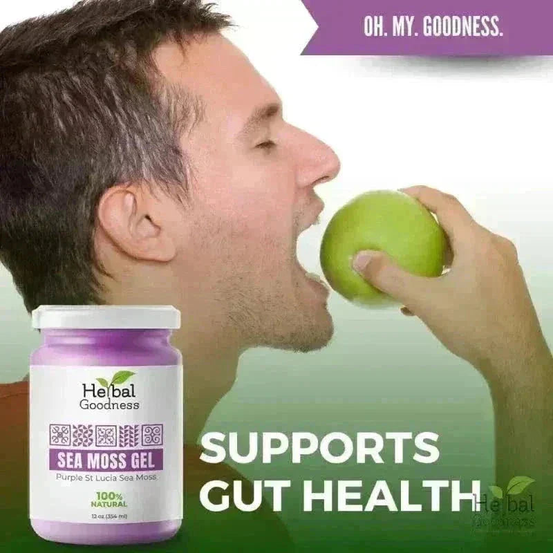 Sea Moss Gel 16 oz – Nutrient-Rich Superfood for Everyday Wellness Gels Herbal Goodness 
