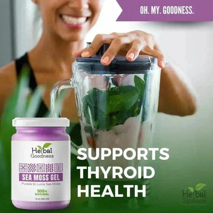 Sea Moss Gel 16 oz – Nutrient-Rich Superfood for Everyday Wellness – Herbal Goodness Gels Herbal Goodness 