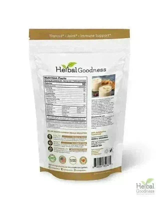 Sea Moss - Raw Dried from St Lucia - 8oz Bag - Nature's MultiVitamins Bulk Herb Herbal Goodness 