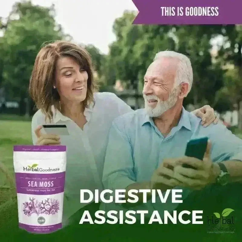 Sea Moss - Raw Dried from St Lucia - 8oz Bag - Nature's MultiVitamins Bulk Herb Herbal Goodness 