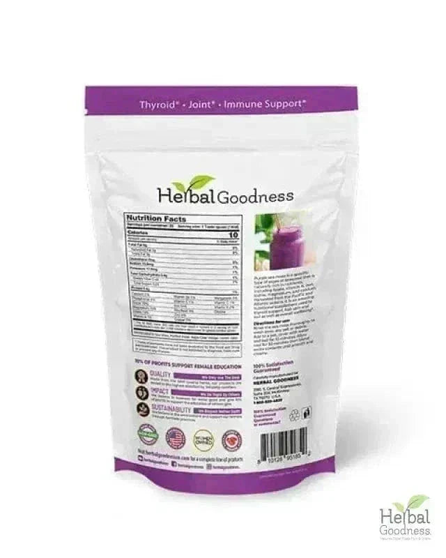 Sea Moss - Raw Dried Gold & Purple St Lucia - Herbal Goodness Bulk Herb Herbal Goodness 