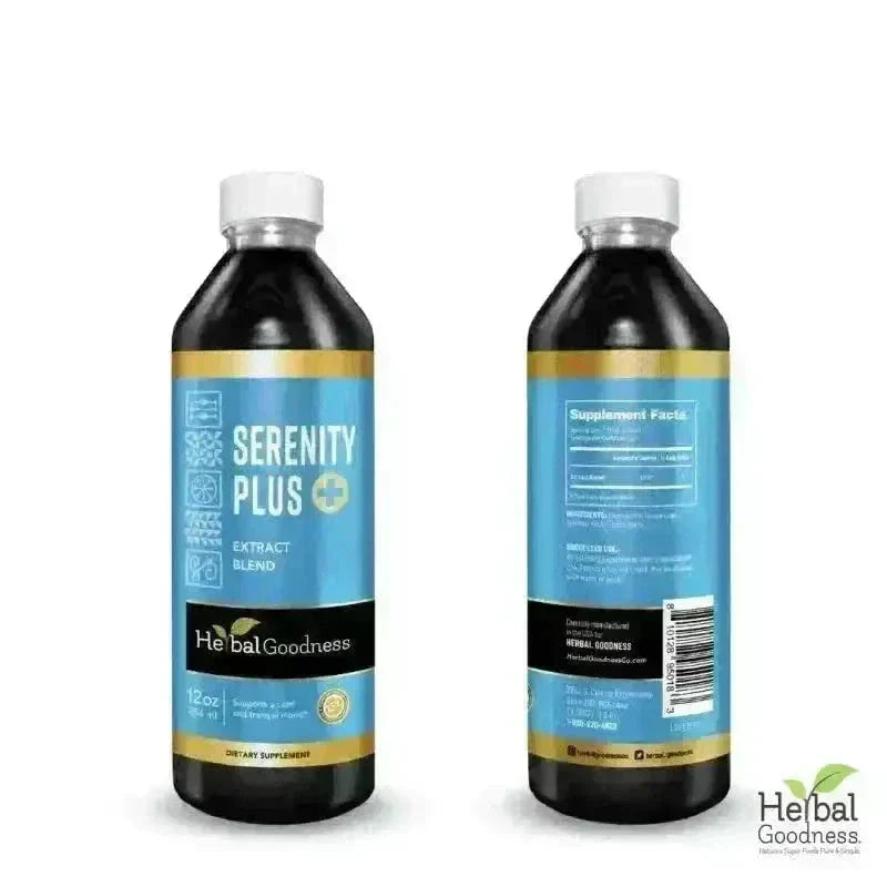 Serenity Plus - 15X Liquid Extract - Mood Support Liquid Extract Herbal Goodness 