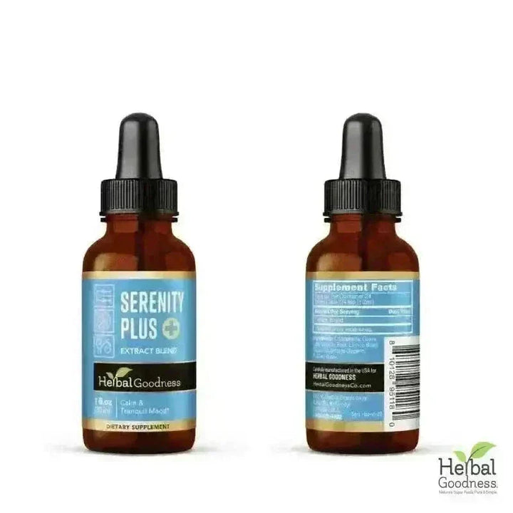 Serenity Plus - 15X Liquid Extract - Mood Support Liquid Extract Herbal Goodness 