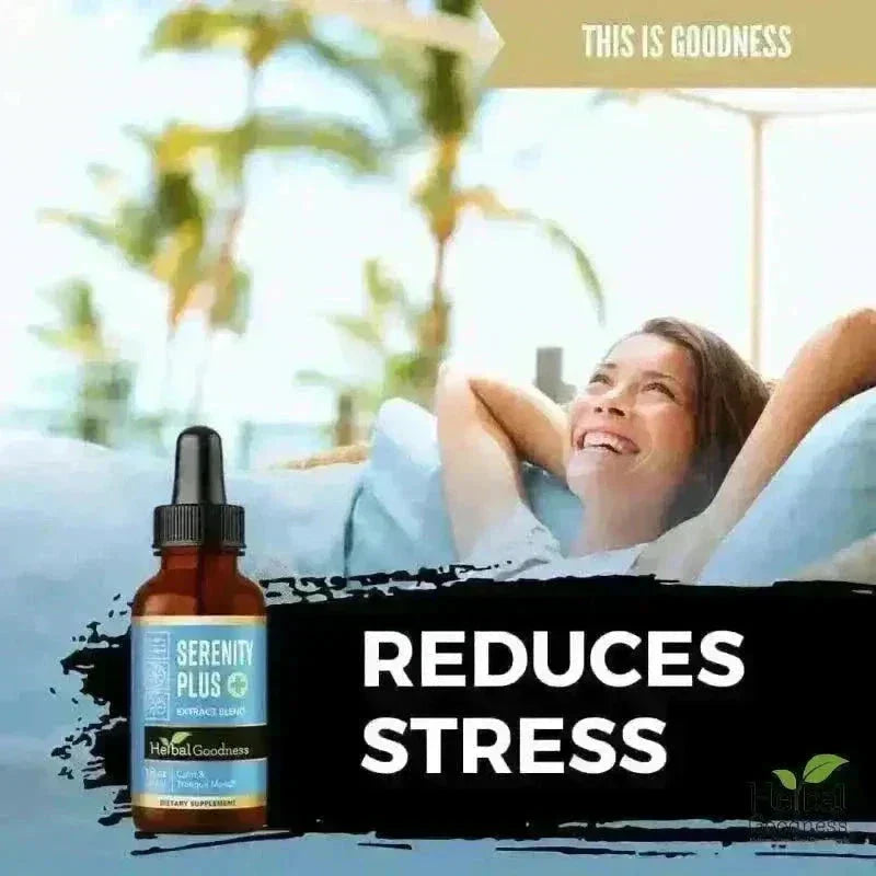 Serenity Plus - 15X Liquid Extract - Mood Support Liquid Extract Herbal Goodness 
