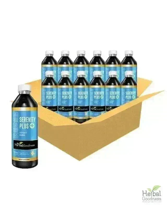 Serenity Liquid Extract Liquid Extract Herbal Goodness 12 oz Case(12) 