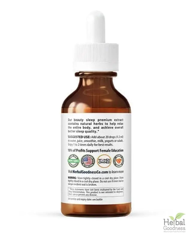 Sleep in Beauty - 2fl.oz - Sleep & Relaxation Liquid Extract Herbal Goodness 