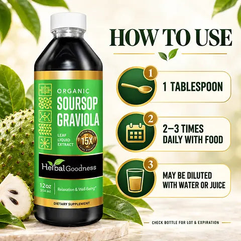 HG Soursop Graviola How to use